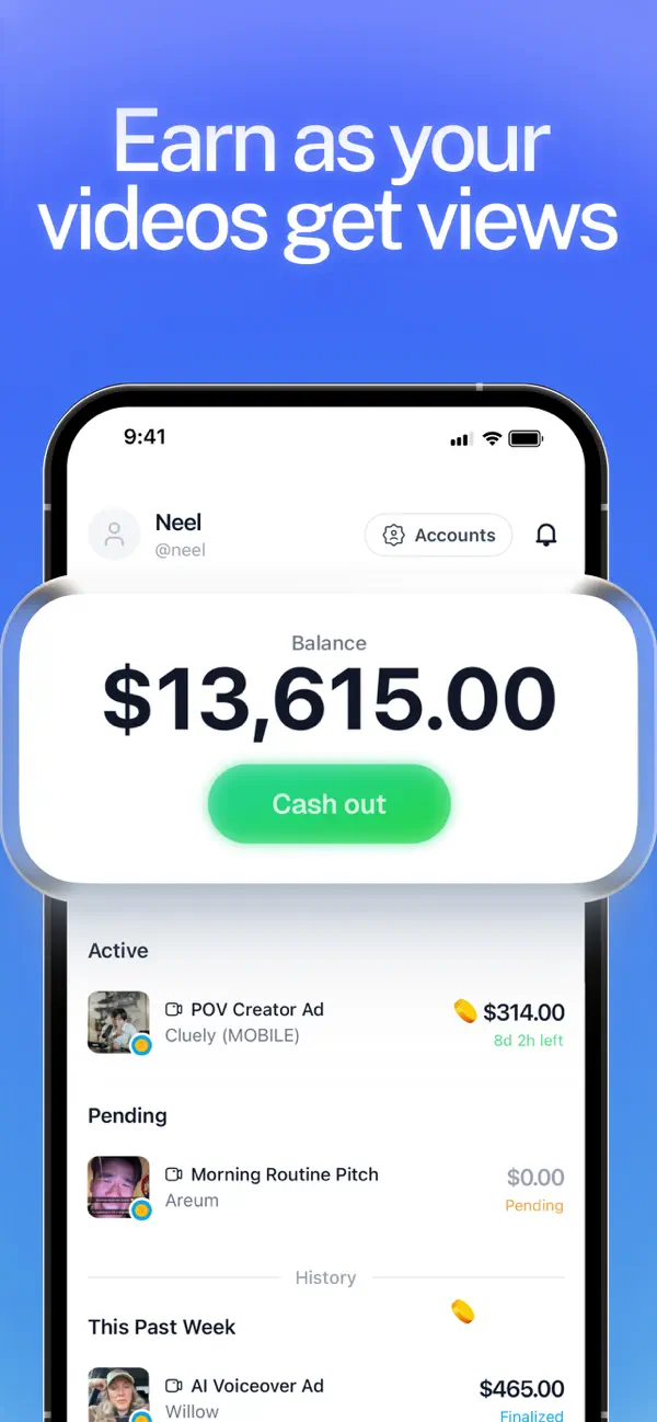 Bounty: Make Content, Get Paid screenshot 1