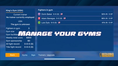 Boxing Manager screenshot 3