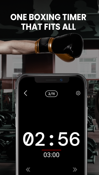 Boxing Round Timer Pro screenshot 1