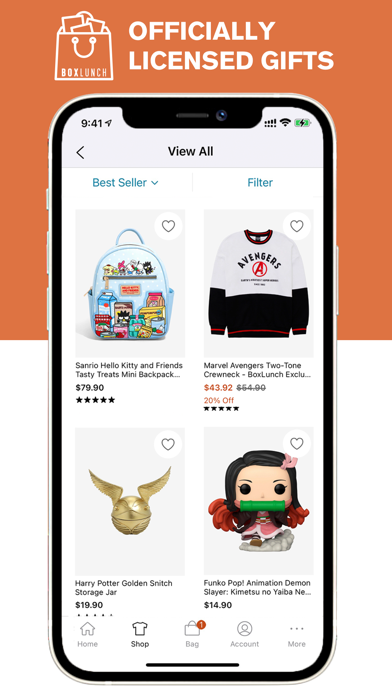 BoxLunch: Pop Culture Gifts screenshot 1