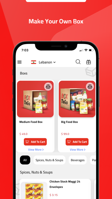 BoxToGo screenshot 1