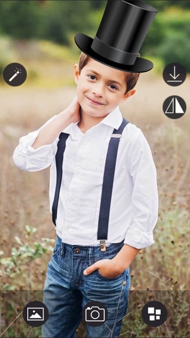 Boy Hat Photo Booth - Photo editor screenshot 2