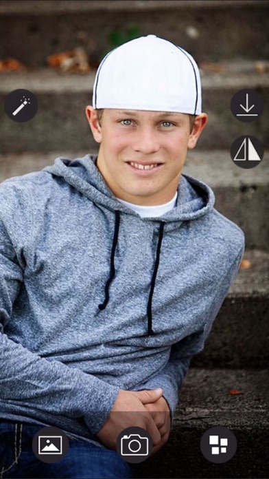 Boy Hat Photo Booth - Photo editor screenshot 1