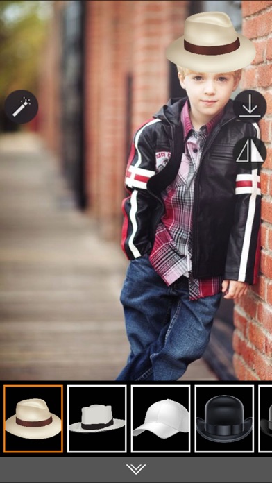 Boy Hat Photo Booth - Photo editor screenshot 4