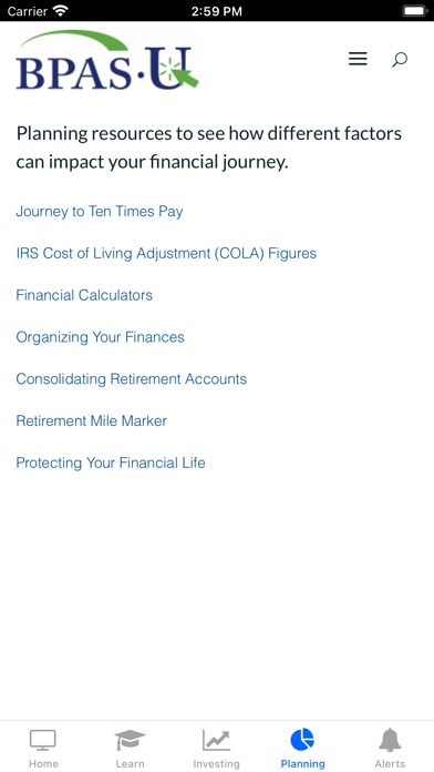 BPAS University screenshot 2