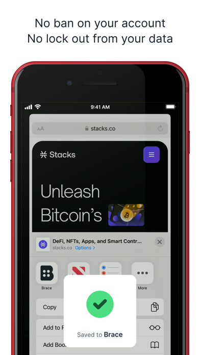 Brace.to - Bookmark Manager screenshot 3
