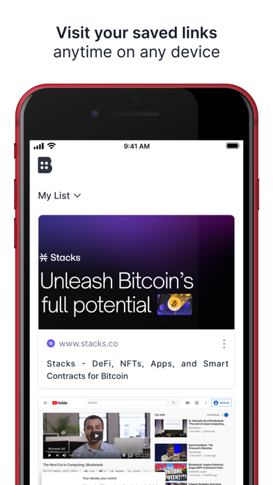Brace.to - Bookmark Manager screenshot 1