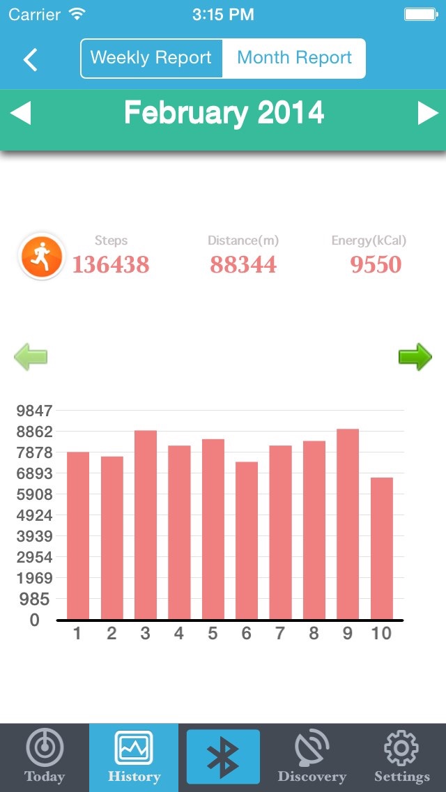 BraceletApp screenshot 3