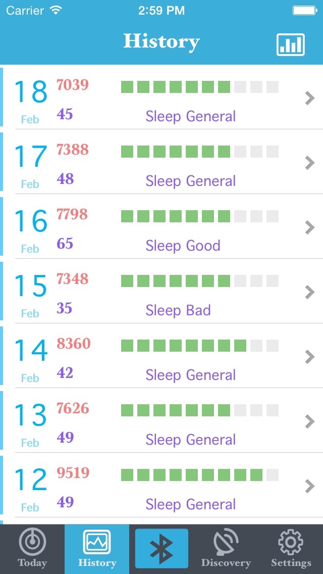 BraceletApp screenshot 4