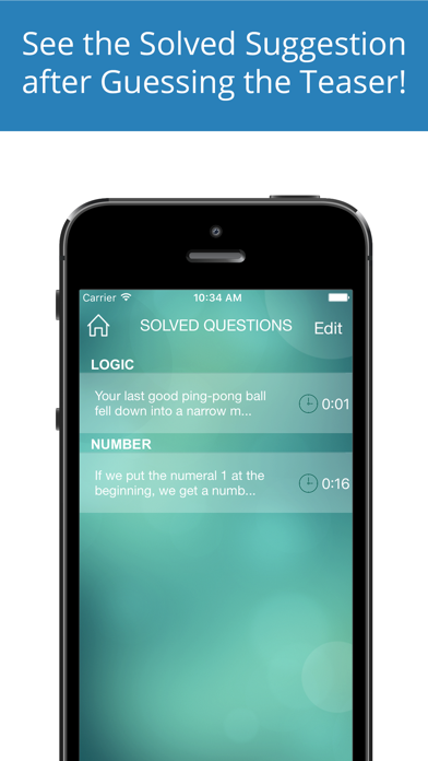 Brain Teasers - Thinking Games screenshot 2