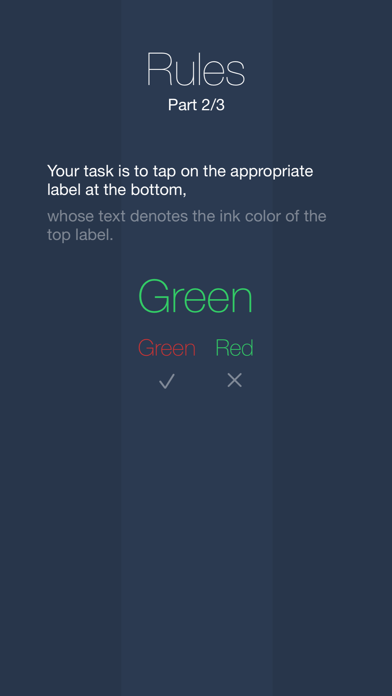 Brain Test - Stroop Effect screenshot 4