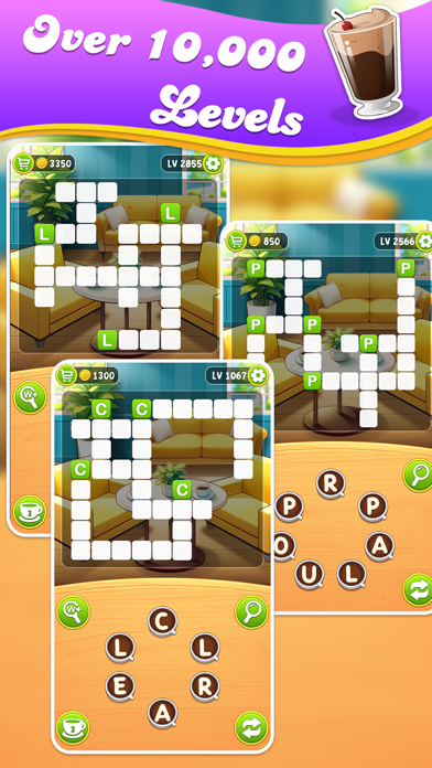 Brain training game:WordCoffee screenshot 2