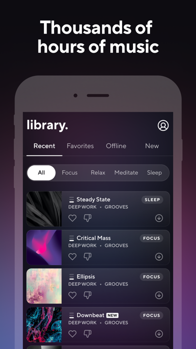 Brain.fm: Focus & Sleep Music screenshot 3