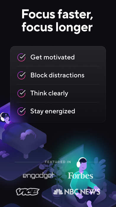 Brain.fm: Focus & Sleep Music screenshot 1