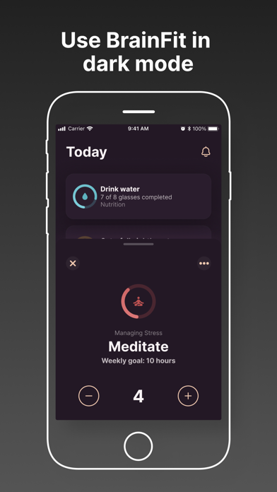 BrainFit – Habit Tracker screenshot 1