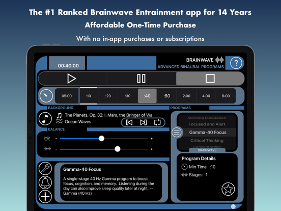 BrainWave: 37 Binaural Series™ screenshot 8