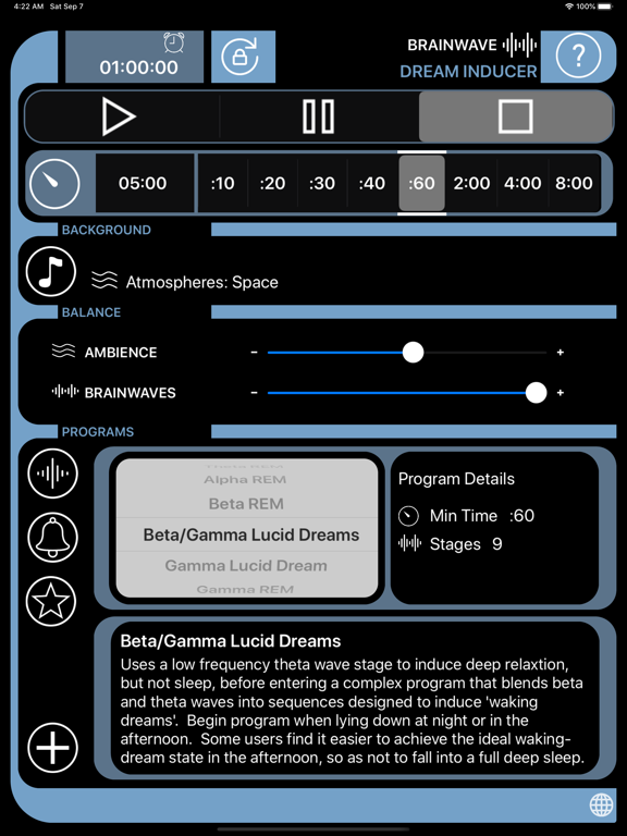 BrainWave: Dream Inducer ™ screenshot 6