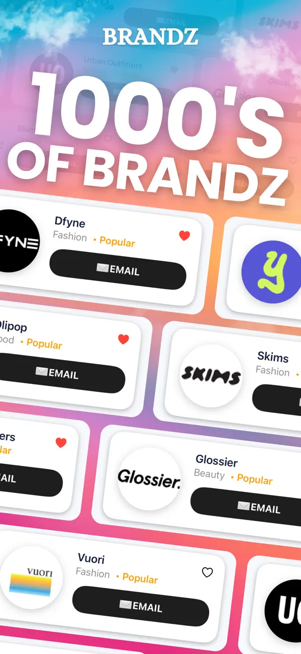 BRANDZ - PR Packages and UGC screenshot 1