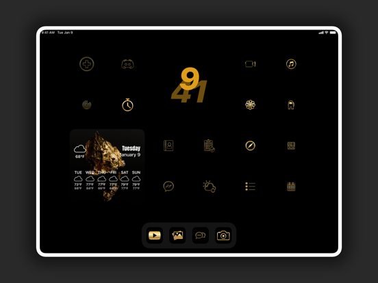 Brass - Icon Themes & Widgets screenshot 1