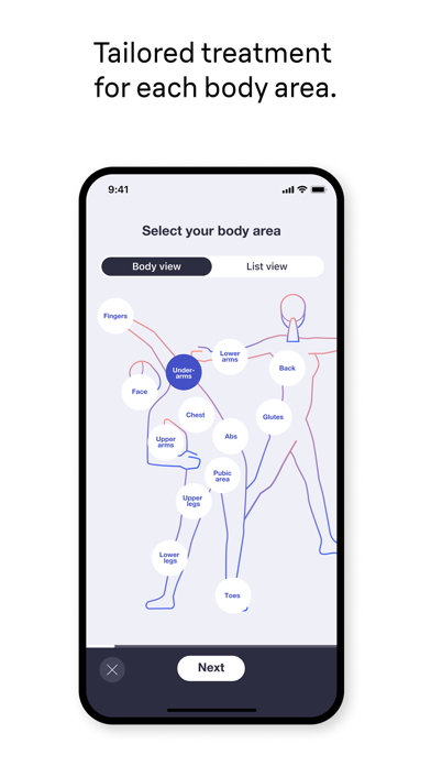 Braun IPL app screenshot 5