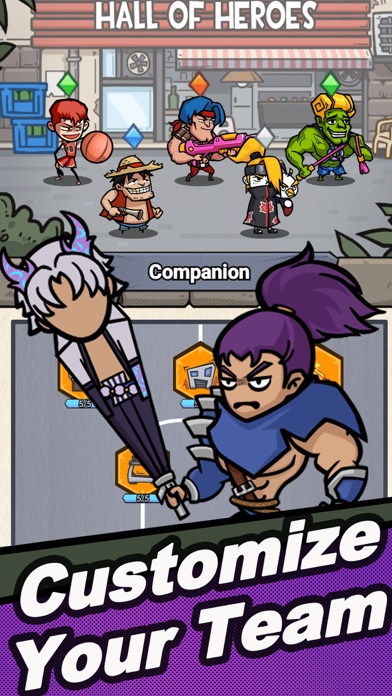 Brawl Heroes - Idle RPG screenshot 1