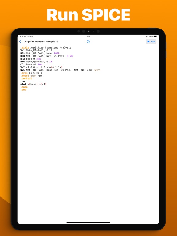 Breadpad - SPICE Simulator screenshot 8
