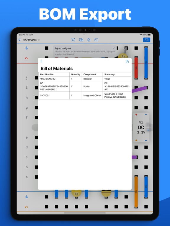 Breadpad - SPICE Simulator screenshot 1