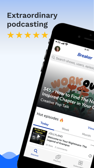 Breaker—The social podcast app screenshot 5