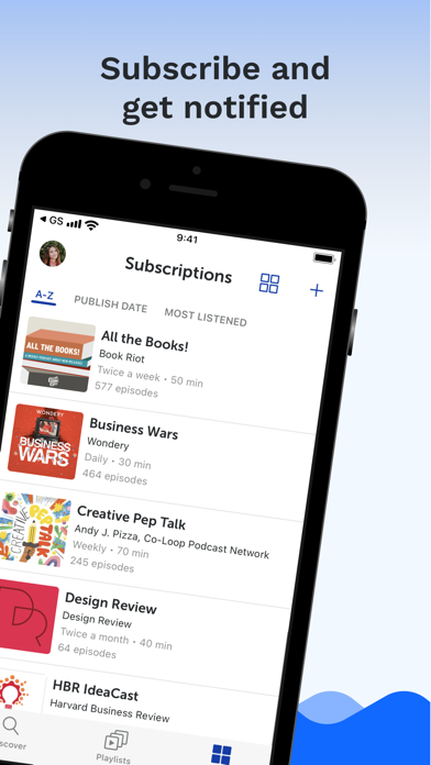 Breaker—The social podcast app screenshot 1