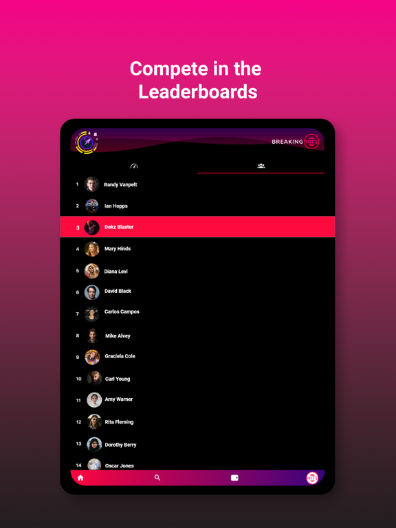 BREAKING HITS: Music Community screenshot 1
