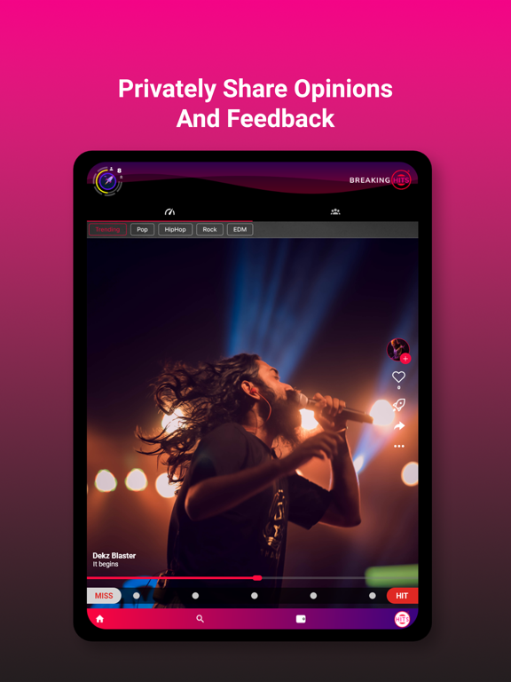 BREAKING HITS: Music Community screenshot 4