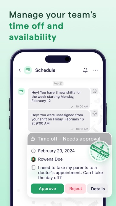 Breakroom Chat & Scheduling screenshot 5