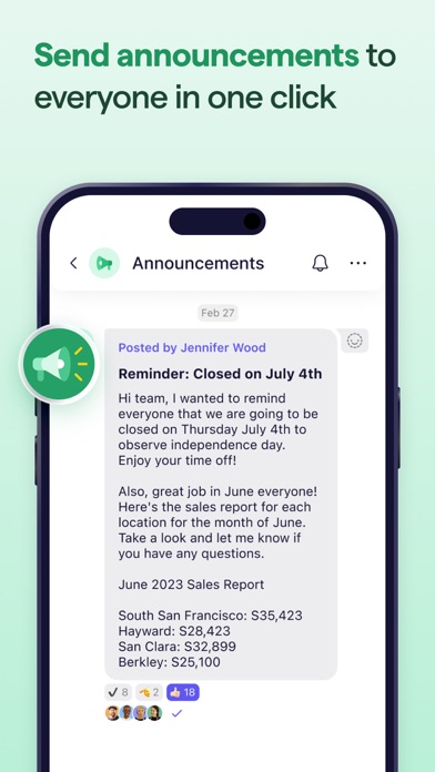 Breakroom Chat & Scheduling screenshot 1