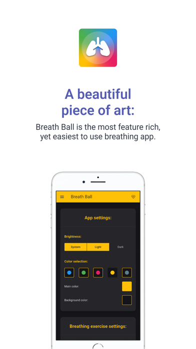 Breath Ball: Breathing & HRV screenshot 4
