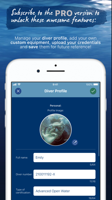 Breathe - Smart Scuba Dive Log screenshot 2