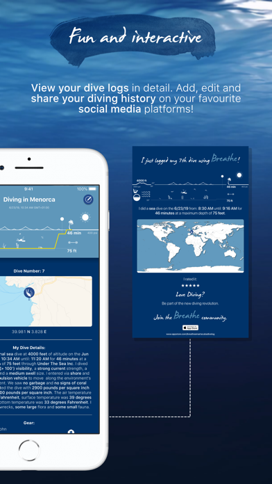 Breathe - Smart Scuba Dive Log screenshot 8
