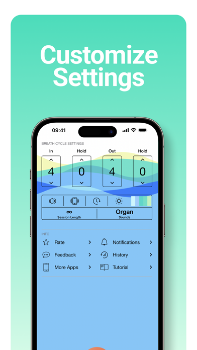 Breathing Exercises: Breathe+ screenshot 4