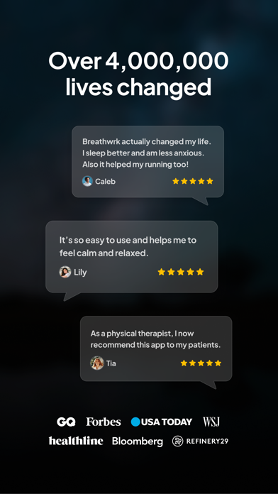 Breathwrk: Breathing Exercises screenshot 1