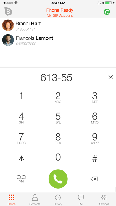 Bria Enterprise screenshot 2