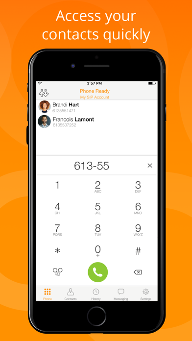 Bria Mobile: VoIP Softphone screenshot 2