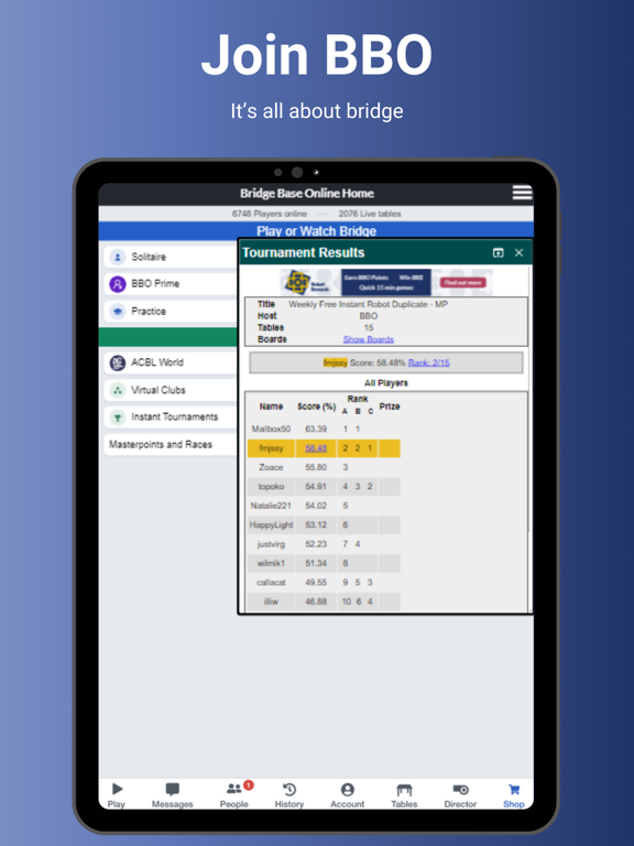 Bridge Base Online - BBO screenshot 3