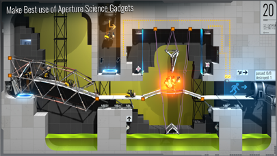 Bridge Constructor Portal screenshot 3