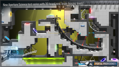 Bridge Constructor Portal screenshot 1