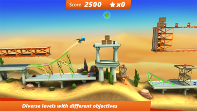 Bridge Constructor Stunts! screenshot 1