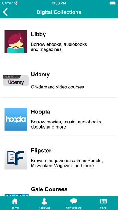 Bridges Library Café Mobile screenshot 2