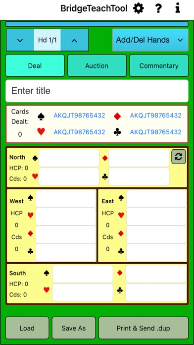 BridgeTeachTool screenshot 1