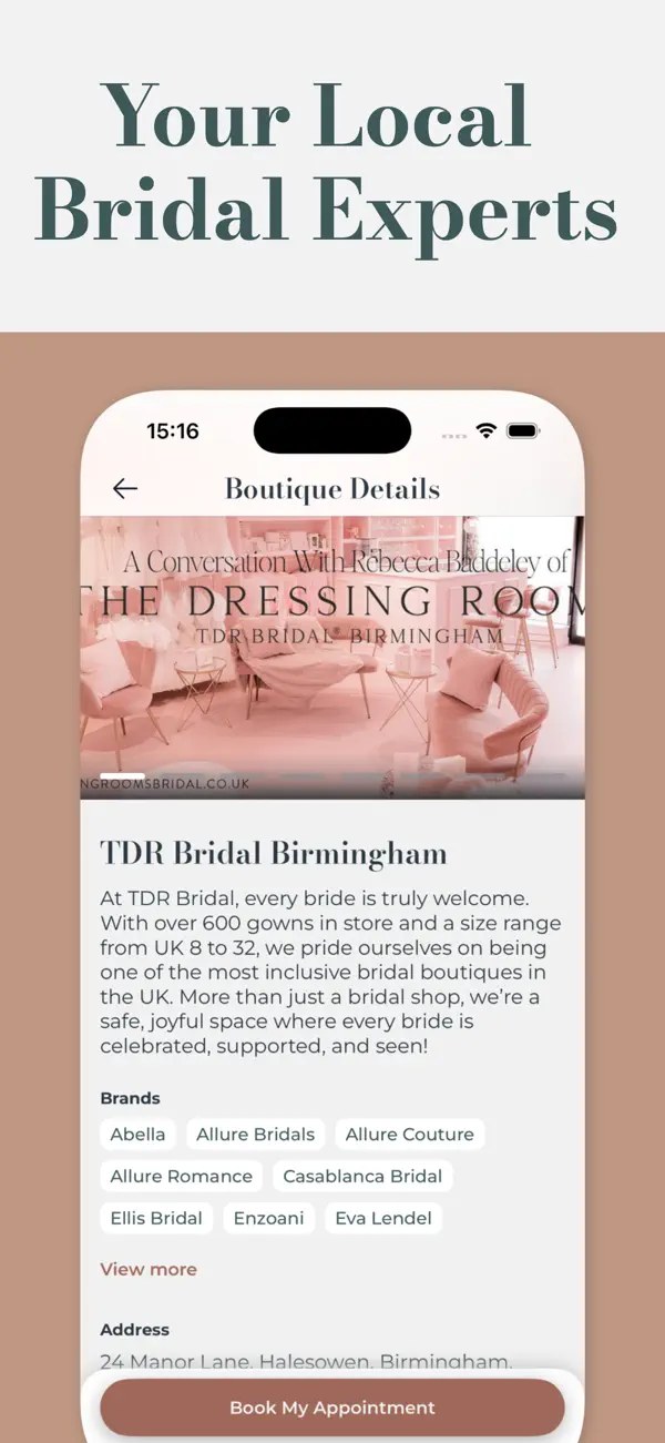Bridify Bridal Inspiration screenshot 2