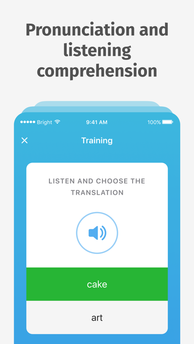 Bright - English for beginners screenshot 2