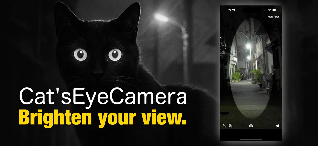 Brighten View :Cat'sEye Camera screenshot 2
