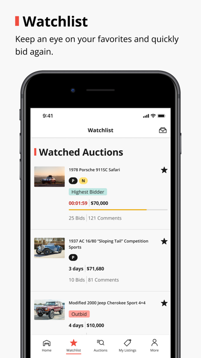 Bring a Trailer Auctions screenshot 2